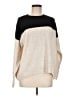 Vince Camuto Color Block Tan Pullover Sweater Size M - photo 1