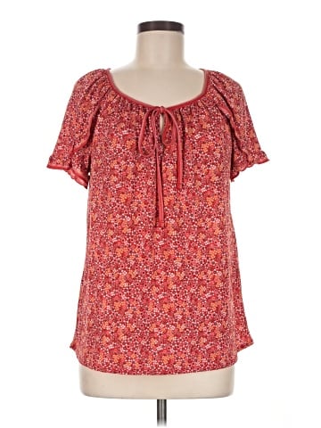 Max Studio Short Sleeve Blouse (view 1)