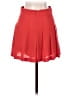 Sunday Best 100% Polyester Solid Red Casual Skirt Size 2 - photo 2