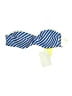 Tory Burch Stripes Blue Swimsuit Top Size S - photo 1