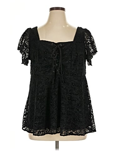 Torrid Short Sleeve Blouse (view 1)