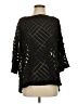 I.C. By Connie K 100% Polyester Black 3/4 Sleeve Blouse Size S - photo 1