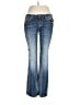 Express Hearts Blue Jeans Size 10 - photo 1