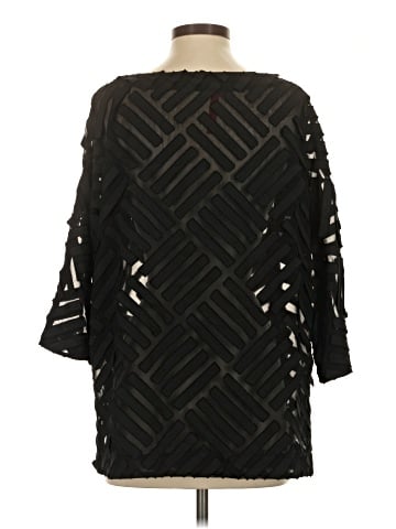 I.C. By Connie K 3/4 Sleeve Blouse (view 2)