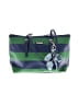 Dana Buchman Stripes Multi Color Green Tote One size - photo 1
