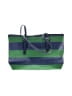 Dana Buchman Stripes Multi Color Green Tote One size - photo 3