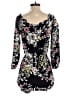 Auguste 100% Rayon Floral Black Romper Size 2 - photo 2