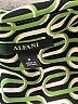 Alfani 100% Polyester Print Green Long Sleeve Blouse Size M - photo 7