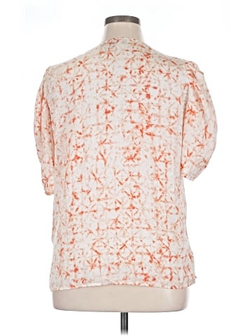 DKNY Short Sleeve Blouse (view 2)