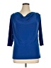 DressBarn Blue 3/4 Sleeve Top Size 1X - photo 1