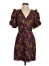 Adelyn Rae 100% Polyester Print Purple Cocktail Dress Size S - photo 1
