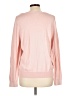 Lands' End 100% Supima Cotton Argyle Pink Pullover Sweater Size L - photo 2