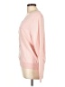Lands' End 100% Supima Cotton Argyle Pink Pullover Sweater Size L - photo 5