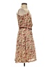 Mango Floral Tan Cocktail Dress Size S - photo 4