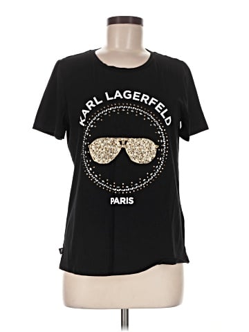 Karl Lagerfeld Paris Short Sleeve T-Shirt (view 1)