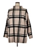 Max Studio Plaid Tan Turtleneck Sweater Size 2X - photo 1