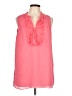 Due Per Due Pink Sleeveless T-Shirt Size L - photo 1