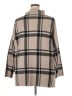Max Studio Plaid Tan Turtleneck Sweater Size 2X - photo 2