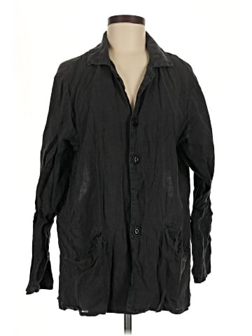 Flax Long Sleeve Button-Down Shirt (view 1)