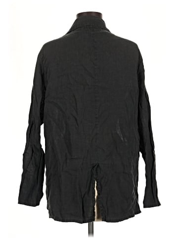 Flax Long Sleeve Button-Down Shirt (view 2)
