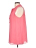 Due Per Due Pink Sleeveless T-Shirt Size L - photo 5