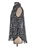 H&M 100% Polyester Blue Sleeveless Blouse Size 4 - photo 5