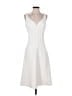 Kobi Halperin Solid White Casual Dress Size 6 - photo 1