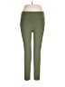 Ebb & Flow Solid Green Active Pants Size L - photo 1
