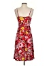 LOFT Beach 100% Rayon Floral Red Casual Dress Size 4 - photo 2