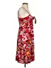 LOFT Beach 100% Rayon Floral Red Casual Dress Size 4 - photo 4
