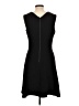 Halogen Solid Black Cocktail Dress Size L - photo 2