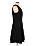 Halogen Solid Black Cocktail Dress Size L - photo 4