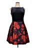 Chaps Black Cocktail Dress Size 12 - photo 1