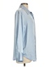 Cupcakes & Cashmere Blue 3/4 Sleeve Blouse Size L - photo 4