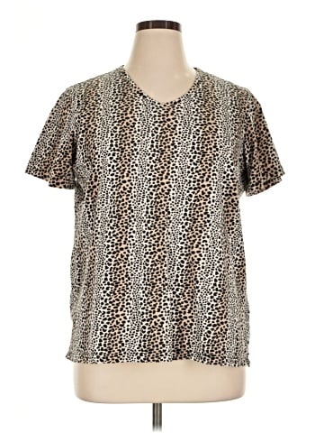St. John's Bay Short Sleeve T-Shirt (view 1)