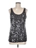 Garnet Hill Silver Tank Top Size M - photo 1