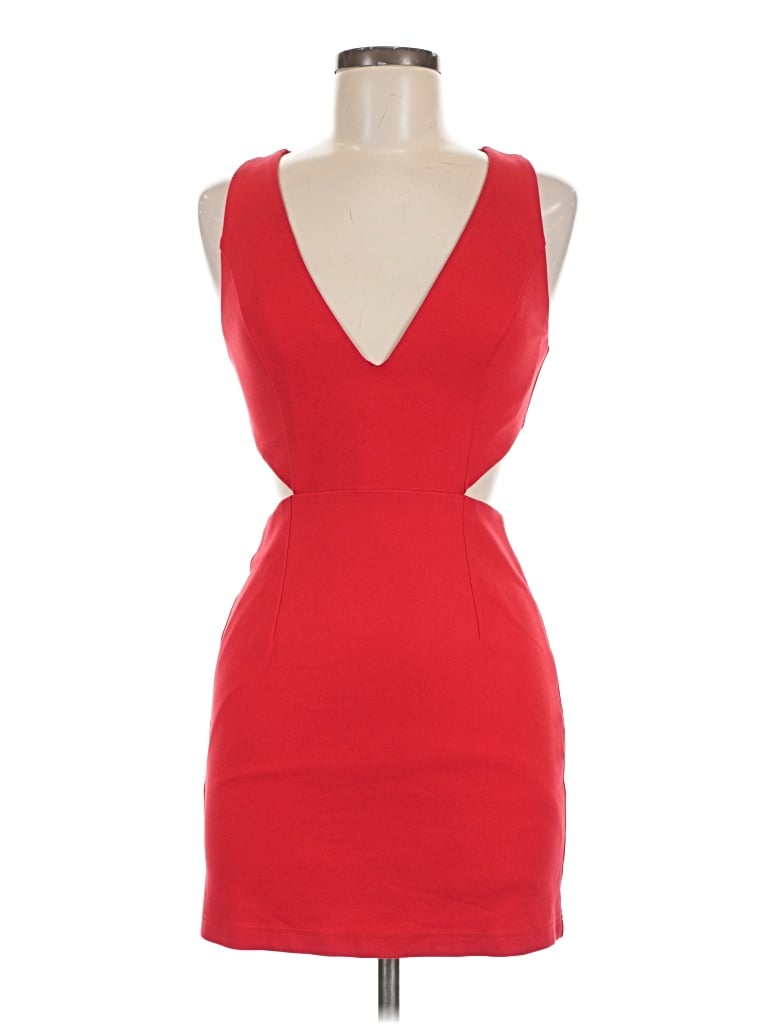 Pre-owned Nbd Cocktail Dress In Red