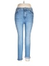 Zara Hearts Blue Jeans Size 10 - photo 1