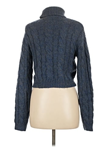 pretty garbage Turtleneck Sweater (view 2)
