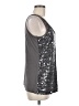 Garnet Hill Silver Tank Top Size M - photo 4