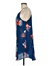 Unbranded Tropical Blue Casual Dress Size M - photo 5