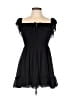 Privy 100% Polyurethane Black Cocktail Dress Size L - photo 1