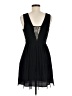 BCBGeneration 100% Polyester Black Cocktail Dress Size M (estimated) - photo 2