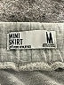 Refuge Solid Gray Casual Skirt Size M - photo 4