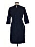 J. McLaughlin Tweed Blue Cocktail Dress Size M - photo 2