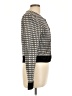 Rachel Roy Houndstooth Black Wool Cardigan Size L - photo 4