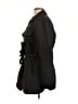 Talbots 100% Polyester Black Trenchcoat Size XL - photo 5
