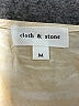 Cloth & Stone Gold Short Sleeve Blouse Size M - photo 7