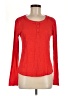 Bobi 100% Cotton Red Long Sleeve Top Size M - photo 1