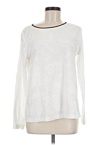Ann Taylor LOFT Long Sleeve T-Shirt (view 1)